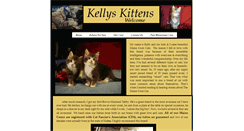 Desktop Screenshot of kellyskittens.com